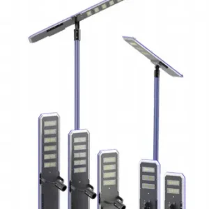Octagonal B profile ambient light strip Integrated solar street light