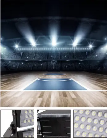 Single set 150W court light/high mast light - Gambar 4